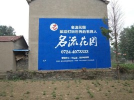 巴塘农村墙体广告的长尾效应