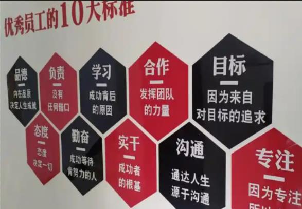 巴塘公司文化墙的作用