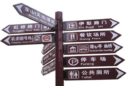 巴塘标牌的基本功能。