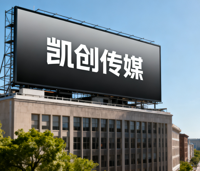 巴塘户外广告牌的设计与制作